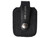 Zippo Lighter Pouch Black With Belt Loop - Back View