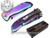TAC-FORCE TF-861RB 3" Spring Assisted Pocket Knife Rainbow - Product with Packaging