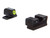 Trijicon Yellow 3 Dot HD Night Sight Set for Sig Sauer P-Series #6 Front / #8 Rear - Angled View Left