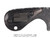 Mtech Full Tang Tanto Fixed Blade 5" Knife Black MT-20-90BK - Lasering closeup