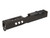 NDZ T.R.O.I. Slide Upgrade For Glock 26 GEN 1-4 With RMR Cut V1 Matte Black DLC - Angled View