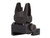 Leapers UTG Accu-Sync AR15 Spring Loaded Flip Up Front Sight, Black - Angled View Front