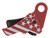 Apex Springfield Armory Hellcat Hellcat Pro Trigger Enhancement Kit in Red Black with US Flag, V1 - Side View