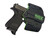 NDZ Performance for Glock 19 19X 23 32 44 45 RH OWB Kydex Holster - With Gun Outside View 1