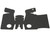 Talon Rubber Grip for Smith & Wesson SD9 SD40 SD9VE SD40VE, Black