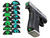 NDZ for Glock 43X 48 Grip Plug, Glow In The Dark - Multiple Variations