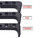 NDZ for Glock Gen 4-5 Magazine Release, 9MM .40 cal - Size Comparison