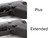 NDZ for Glock 43X 48 Magazine Release - Size Comparison 2