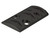 NDZ for Sig Sauer P320 Optic Cut Slide Cover Plate, Aspis Cut - Angled View Non-Sight
