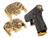 NDZ 3D Trump Glock Rear Slide Cover Plates, Brass - Multiple Variations