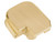 NDZ for Sig P365 Series Rear Slide Cover Plate, Brass - Angled View