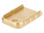 NDZ for Glock Gen 1-5 Magazine Floor Plate Heavyweight Brass - Angled View