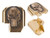 NDZ for Sig P365 Series NDZ Skull Rear Slide Plate Solid Brass - All Angles