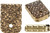 NDZ for Glock Gen 1-5 Extra Thick Magazine Floor Plate Heavyweight Brass, 3D Designs - 9mm / .40 Cal, Brass, Scroll Work