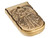 NDZ for Glock 48 43X Magazine Floor Base Plate Heavyweight Brass, 3D Designs - Angled View