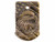 NDZ for Sig Sauer P365, P365 XL, P365 SAS Slim Carry Magazine Plate Heavyweight Brass, 3D Designs - Front View Eagle