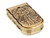 NDZ for Glock 48 43X Extra Thick Magazine Floor Base Plate Heavyweight Brass, 3D Designs - Angled View