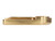NDZ Sig Sauer P365, P365 XL Heavyweight Brass Slim Carry Magazine Plate (*LZ) - Side View