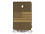 NDZ Sig Sauer P365, P365 XL Heavyweight Brass Slim Carry Magazine Plate (*LZ) - FDE Laser Example