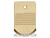NDZ Sig Sauer P365, P365 XL Heavyweight Brass Slim Carry Magazine Plate (*LZ) - Plain Brass Laser Example