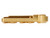 NDZ for Sig Sauer P365, P365 XL Heavyweight Brass Slim Carry Magazine Plate, Aspis Cut - Side View