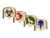 NDZ Glock 43X 48 43 Rear Slide Cover Plate, Heavyweight Brass - Color Fill Example