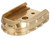 NDZ for Sig Sauer P365 X Macro Fuse Brass Extended Magazine Plate - Angled View