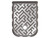 NDZ for Glock Gen 1-5 Magazine Floor Plate with Engraved Patterns, Brass - Example Plate 1