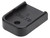 NDZ for Glock Gen 1-5 Extra Thick Magazine Floor Plate with Engraved Patterns - Top View