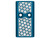 NDZ for Glock Gen 4-5 & Crossover MOS Optic Cover Plate with Engraved Patterns - Example Plate 1