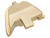 NDZ for Walther PDP Rear Slide Plate, Brass - Angled View