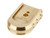 NDZ Walther PDP Extended Magazine Base Plate, Brass - Angled View