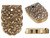 NDZ for Sig P365 X Macro Fuse Brass Magazine Plate, 3D Designs - Scroll Work
