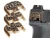 NDZ for Ruger RXM USA 250th Anniversary Rear Plates, Brass - Multiple Variations