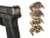NDZ PSA Dagger 3D Design Rear Slide Cover Plates, Brass - Multiple Variations