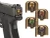 NDZ for PSA Dagger Micro 3D NDZ Skull Rear Slide Plate, Brass - Multiple Variations
