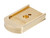 NDZ for Beretta 92 & 96 Magazine Plate, Brass - Angled View
