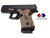 NDZ Aggressive Cut Series Decal Grip for Glock 19 Gen 6 - Granulate - Vinyl Color Options