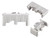 NDZ Slide Racker Plate for Walther PDP, Textured - Silver