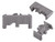NDZ Slide Racker Plate for Walther PDP, Textured - Grey