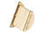 NDZ Grip Plug for Glock 43X 48 Brass - Back View
