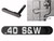 NDZ AR-15 SW 15-22 Black Magazine Catch 40 SW