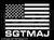 1572 - US Flag SERGEANT MAJOR 2