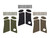 NDZ for Glock 17 Gen 4 Granulate Textured Pistol Grip - Main