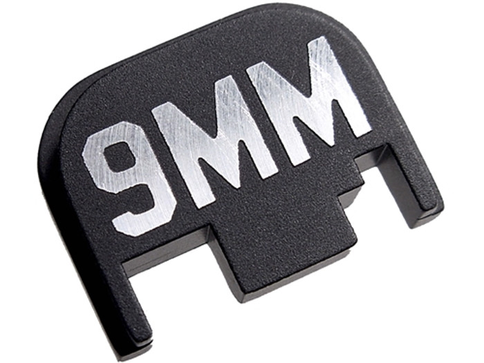 NDZ Black CNC Rear Slide Plate for Glock GEN 1-4 9MM