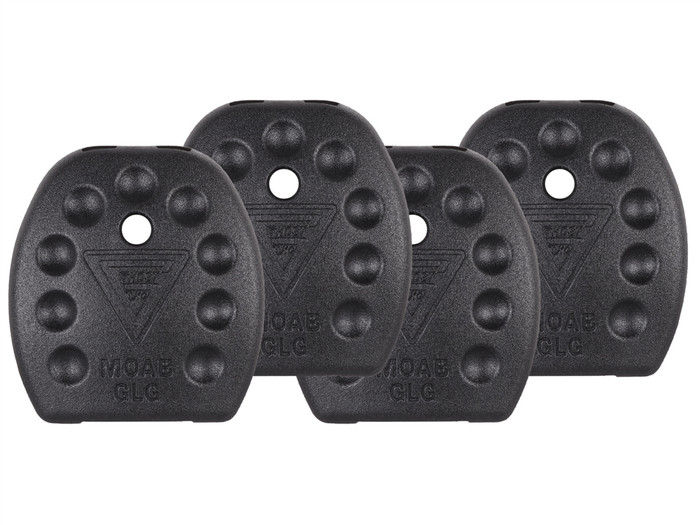 Ghost Inc MOAB (Mother of all baseplates) 10mm .45 ACP Magzine Plate for Glock in Black