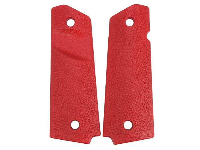 Magpul 1911 Pistol Grip Panel in USMC Red Cerakote with Trapezoidal Surface Projections (*LZ)