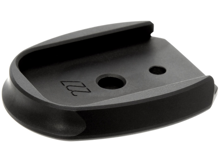 NDZ Black Magazine Plate for Sig Sauer P227 .45 10 & 14 Round - Angled View Top