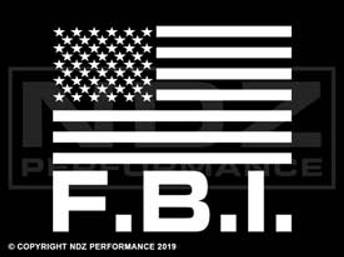 1461 - US Flag Federal Bureau Of Investigations Fbi