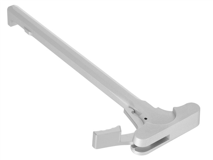 NDZ Charging Handle With NDZ Tactical Latch for AR-15 in Silver (*LZ)